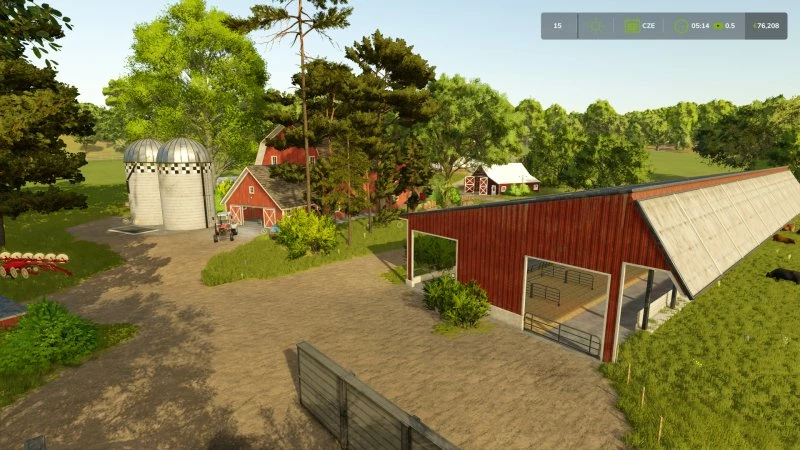 Savegame small american farm in Rivenberg Springs v1.0