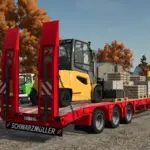 Schwarzmueller 3 Axle Low Loader v1.0