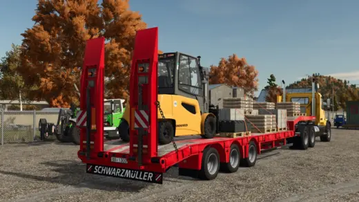 Schwarzmueller 3 Axle Low Loader v1.0