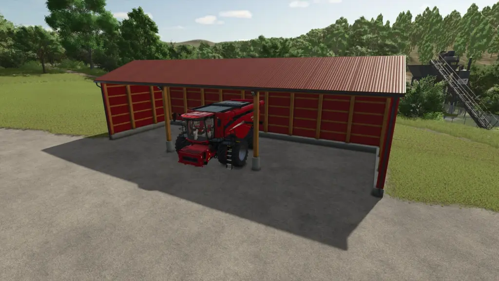 Small Machine And Bale Shed v1.0