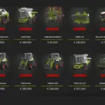 Vehicles and Tools Pack A-C v1.0