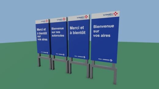 Vinci Motorway Panel Pack3