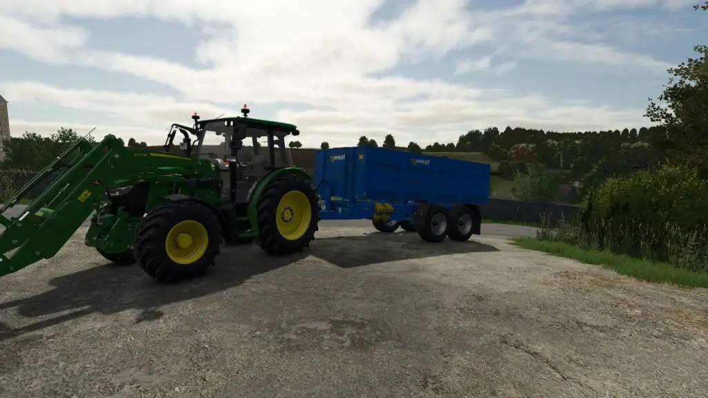 West Agricultural Trailer 10 ton v1.0