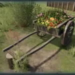 Wooden Flower Cart v1.04