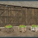 Wooden Geranium Planter v1.0