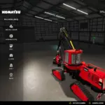 Komatsu Harvester 911 v1.04