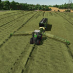 Krone Trailed Windrower5