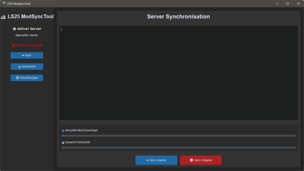 Mod Sync Tool With Server List