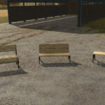 Wooden Benches Pack