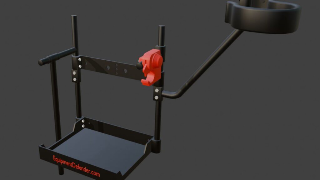 Equipment Defender Blower Rack