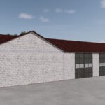 Halls Made Of White Concrete Blocks2