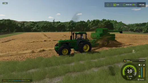 John Deere 7721 Pull Combine v1.0