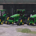 John Deere 8RX540 High Horsepower And Side Tanks