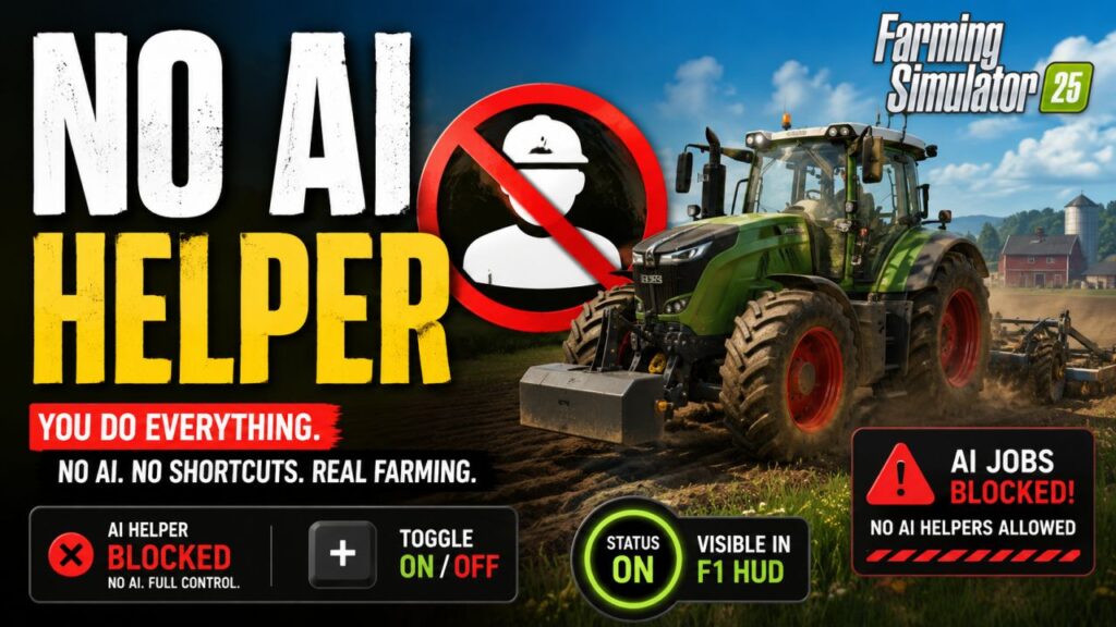 No AI helpers