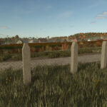Old Concrete Fence2