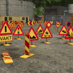 Swedish Construction Sign Pack Plus